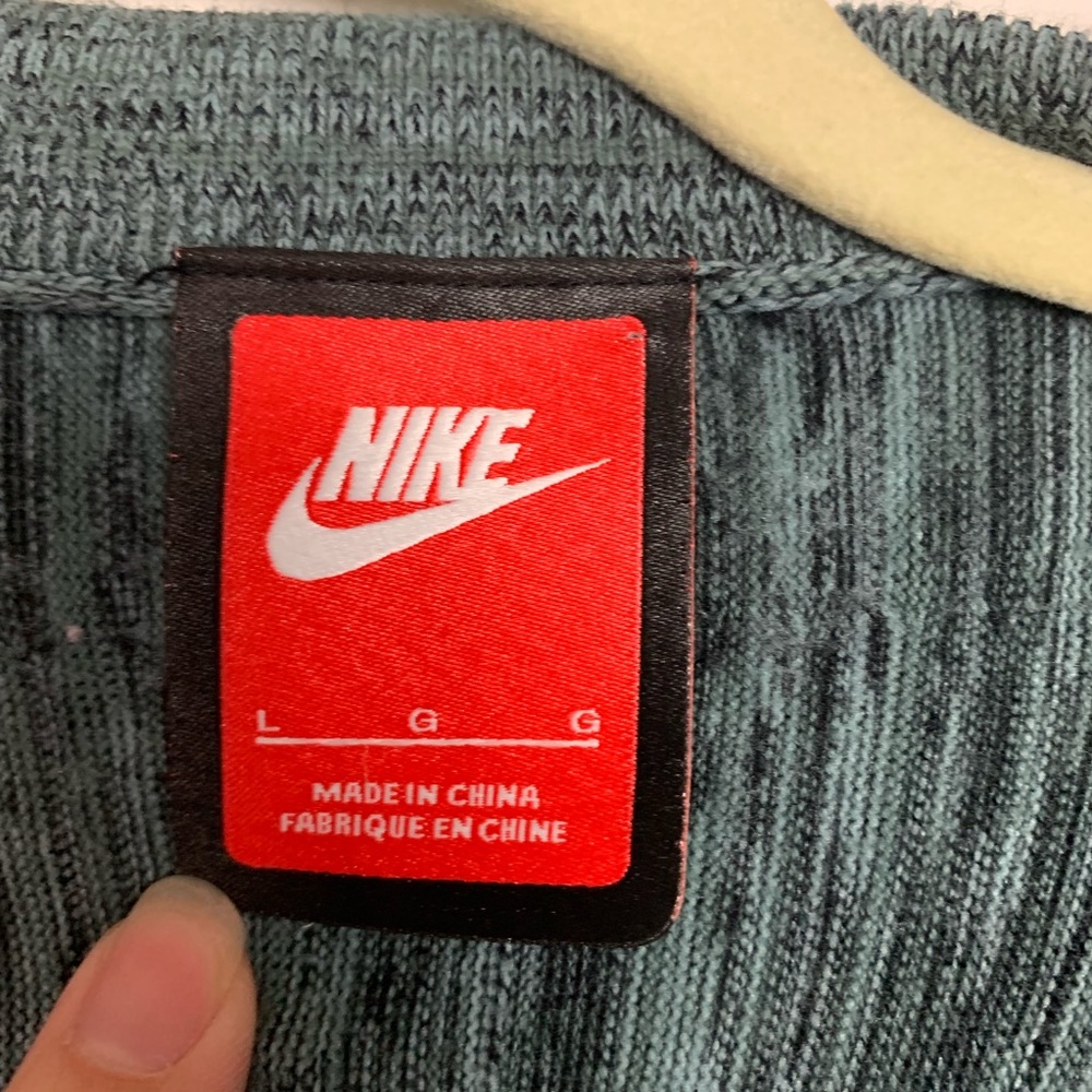 Nike Tech Knit Windrunner Jacket Hasta Green Large - Picture 5 of 6